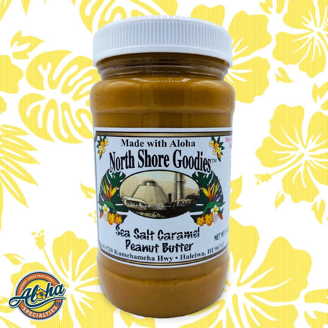 North Shore Goodies Banana Peanut Butter 8 oz. Jar Aloha Specialties