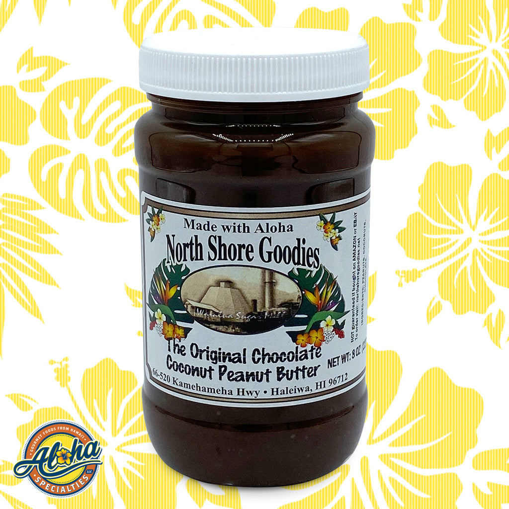 North Shore Goodies The Original Chocolate Peanut Butter 8 oz. Jar