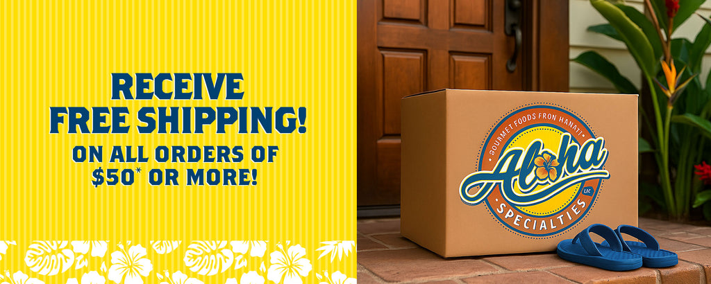 Reeive Free Shipping on all orders of $50 or more!*