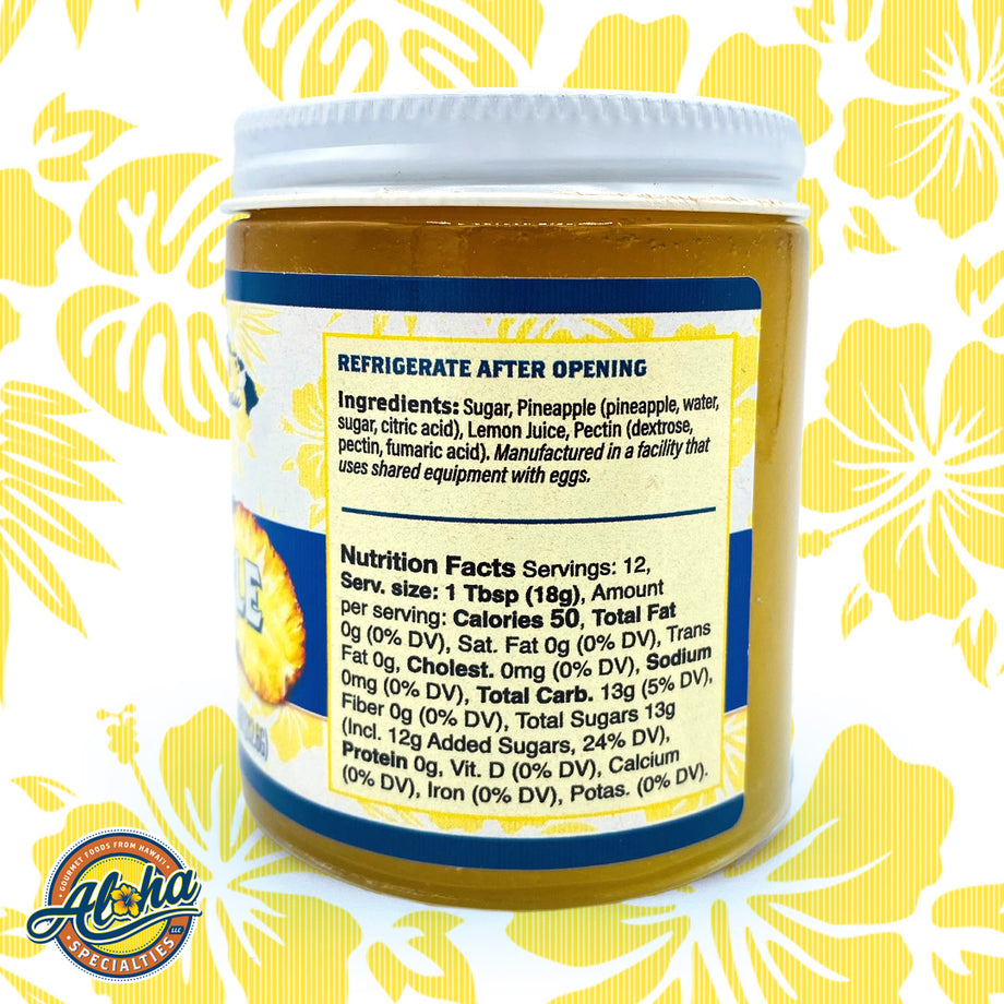 Gourmet Hawaiian Pineapple Jam from Aloha Specialties