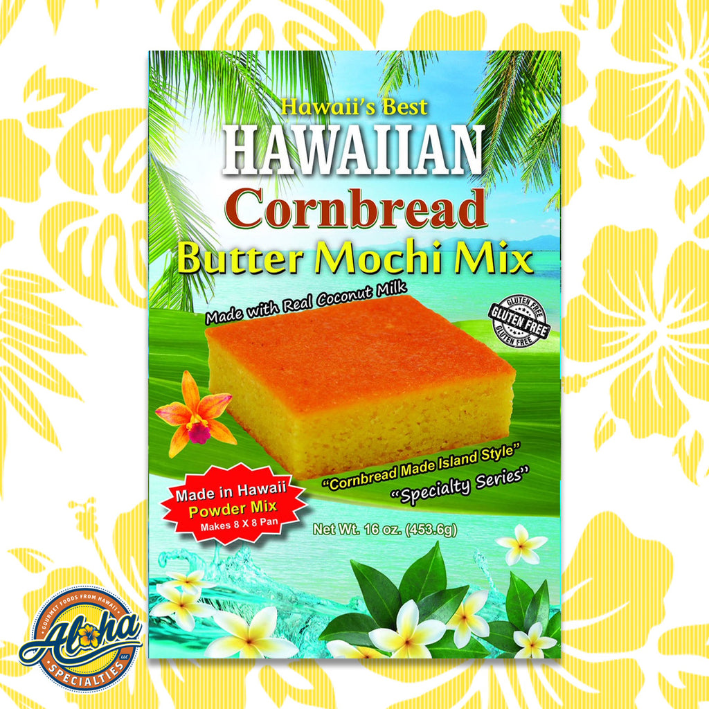 Hawaiis Best Hawaiian Cornbread Butter Mochi Mix