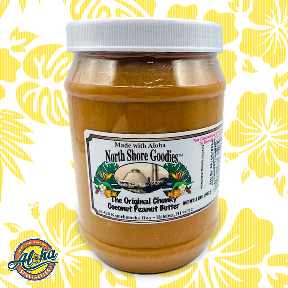 North Shore Goodies The Original Chunky Coconut Peanut Butter 8