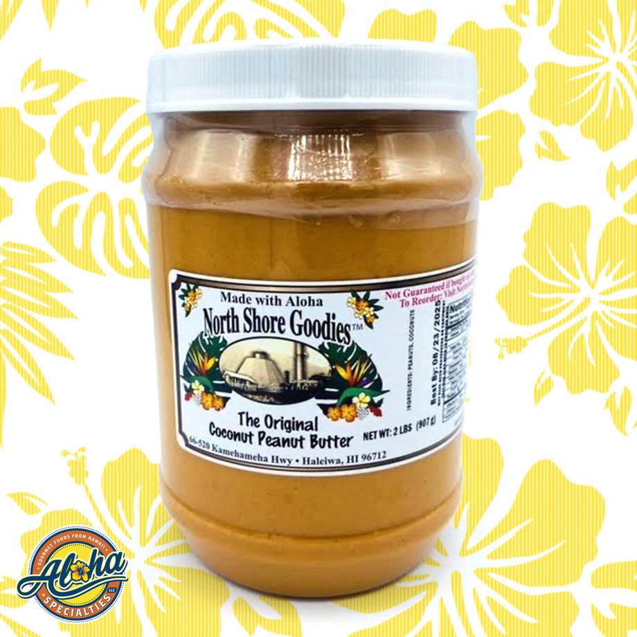 North Shore Goodies The Original Coconut Peanut Butter Jars